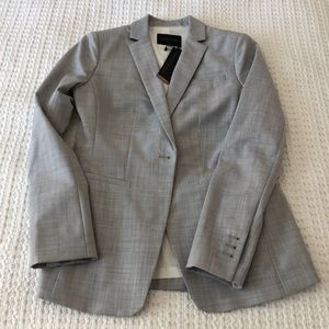 banana republic wool blend washable blazer, brand new with tags
